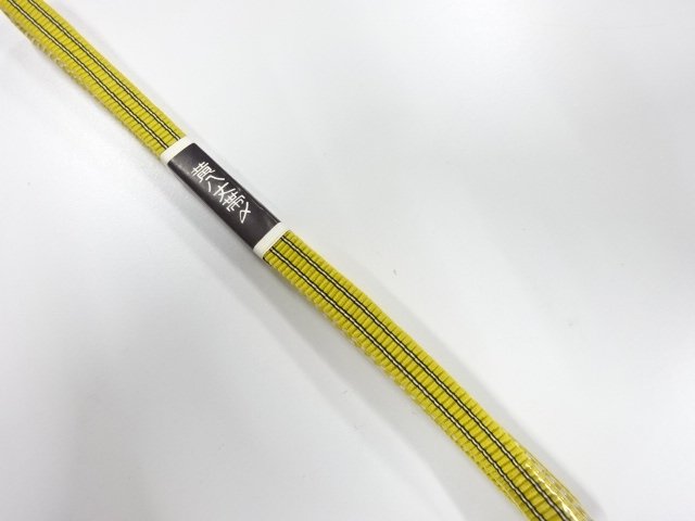 未使用品　正絹　帯留め用　手組三分紐